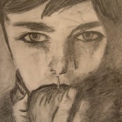 Girl with Apple